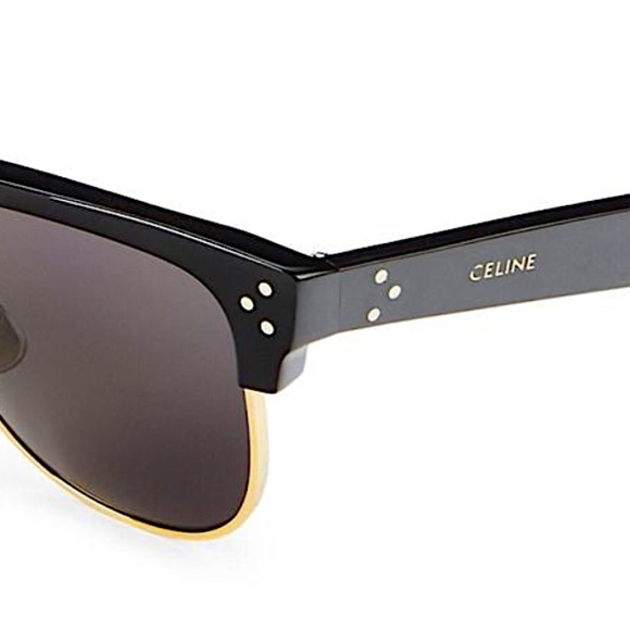 CELINE 54MM Clubmaster Sunglasses black